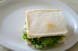 芝士三明治的做法步骤：11