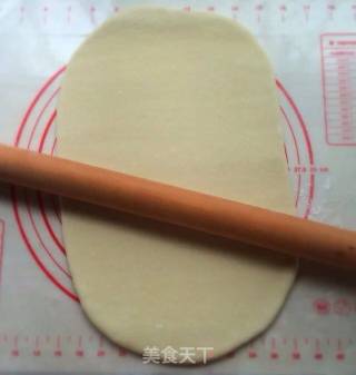 牛角包的做法步骤：2