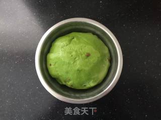 抹茶欧包的做法步骤：4