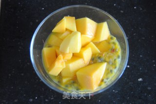 百香果芒果雪糕的做法步骤：5