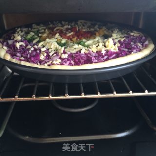 彩虹披萨的做法步骤：13