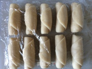 抹茶蛋黄酥的做法步骤：8