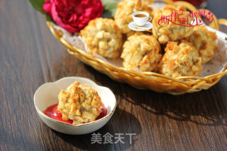 焦香土豆丸的做法步骤：13