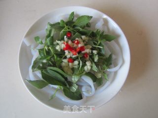 荆芥拌凉粉的做法步骤：7