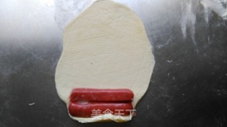 肉松香肠面包的做法步骤：5