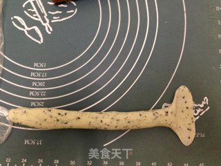 黑芝麻培根贝果的做法步骤：6