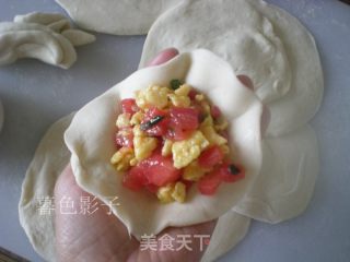 剥皮素馅包子的做法步骤：12