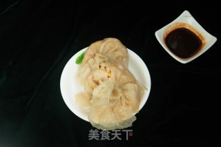 剥皮素馅包子的做法步骤：17