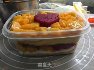 水果盒子蛋糕的做法步骤：13