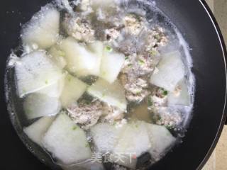 冬瓜丸子汤的做法步骤：5