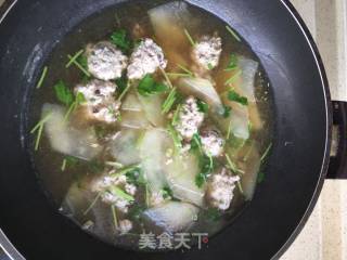 冬瓜丸子汤的做法步骤：7