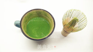 超好吃的抹茶布丁的做法步骤：3
