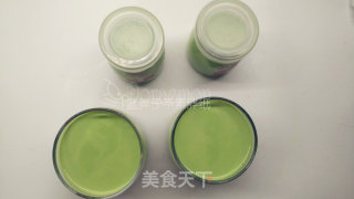 超好吃的抹茶布丁的做法步骤：6