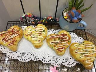 爱心面包的做法步骤：16