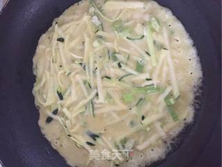 南瓜丝小饼的做法步骤：8