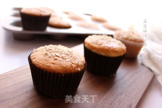 燕麦海绵小蛋糕的做法步骤：11