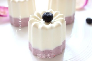蓝莓双色慕斯的做法步骤：10