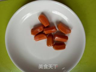 章鱼脆皮肠的做法步骤：1