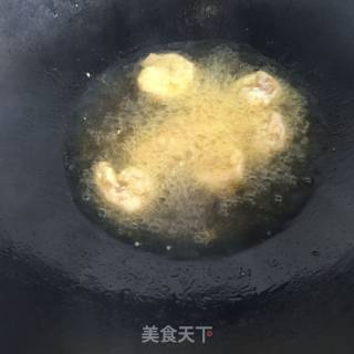 椒盐大虾仁的做法步骤：3