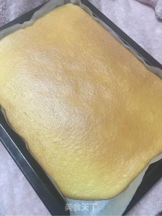白豆沙裱花蛋糕的做法步骤：14