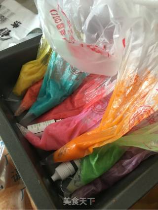 白豆沙裱花蛋糕的做法步骤：19