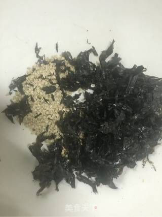 香甜海苔肉松的做法步骤：8