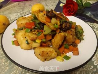 炒馒头的做法步骤：6