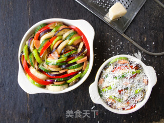 夏烤彩蔬的做法步骤：4
