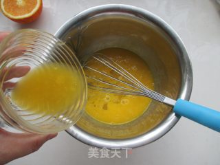 香橙蛋糕卷的做法步骤：4
