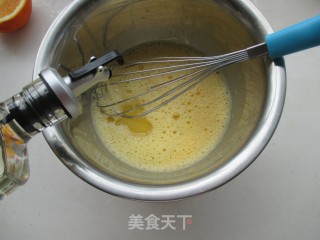 香橙蛋糕卷的做法步骤：5