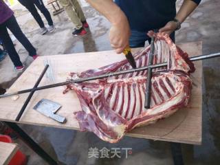 烤羊肋扇的做法步骤：1