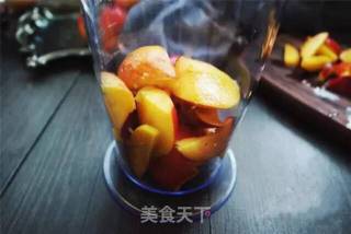 奶油黄桃冰棒的做法步骤：2
