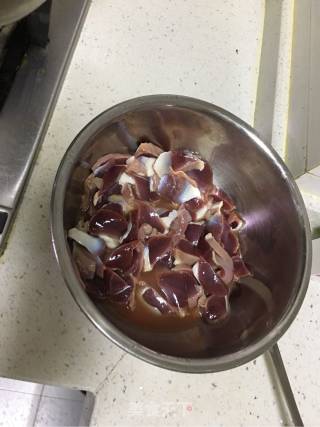 泡椒鸡杂的做法步骤：3