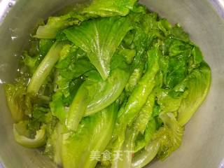 蚝油生菜的做法步骤：3