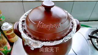 砂锅烤紫薯的做法步骤：8