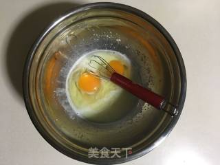 炼乳华夫饼的做法步骤：1