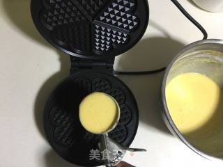 炼乳华夫饼的做法步骤：6