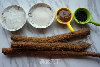 糖汁山药的做法步骤：1
