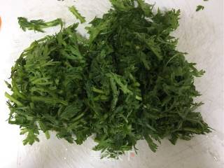蒸茼蒿的做法步骤：2