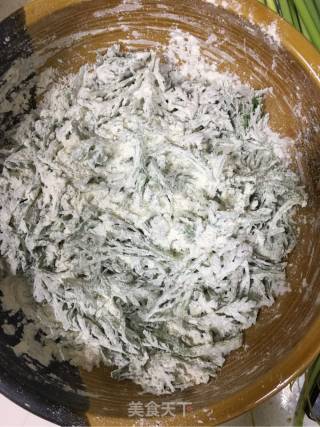 蒸茼蒿的做法步骤：3