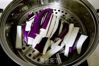 懒人版手撕茄子的做法步骤：2