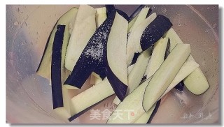 酱炒茄条的做法步骤：1