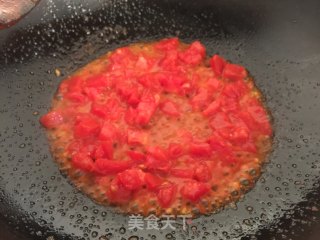 十分钟搞定的快手菜——番茄炒蛋的做法步骤：3