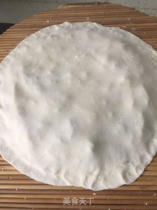 烙菜饼的做法步骤：9