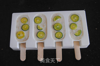 香蕉酸奶芒果夹心雪糕的做法步骤：10