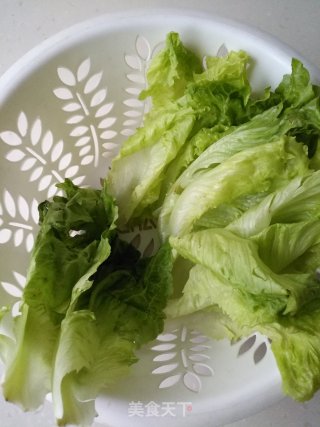 生菜鸡肉卷的做法步骤：3