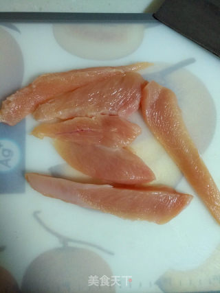生菜鸡肉卷的做法步骤：4