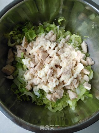 生菜鸡肉卷的做法步骤：13
