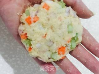田园土豆饼的做法步骤：6