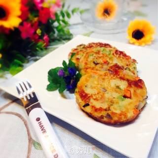 田园土豆饼的做法步骤：8